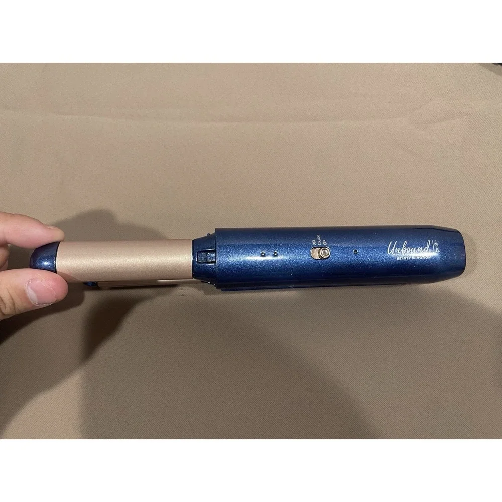 Unbound Petite Cordless 2-in-1 Styler Hair Straightener & Curler - Blue